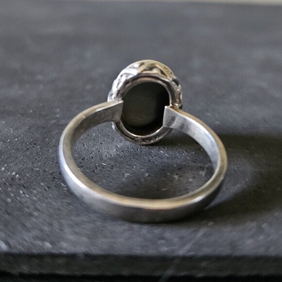 Cat's Eye Moonstone Ring - Picture 5 of 7